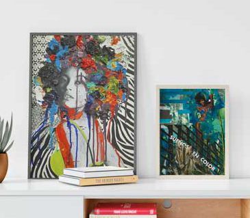 tamaños collage art sonia jordan